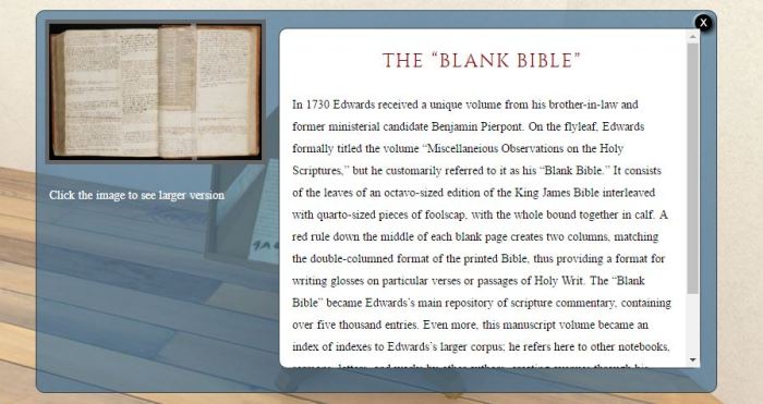 Edwards Blank Bible 3